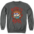 Rugrats Chuckie Was Born to Rock Crewneck Sweatshirt