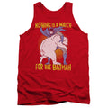 Batman Bear Wrastling Tank Top
