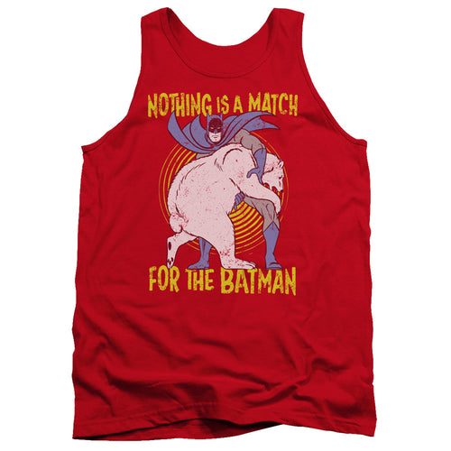 Batman Bear Wrastling Tank Top