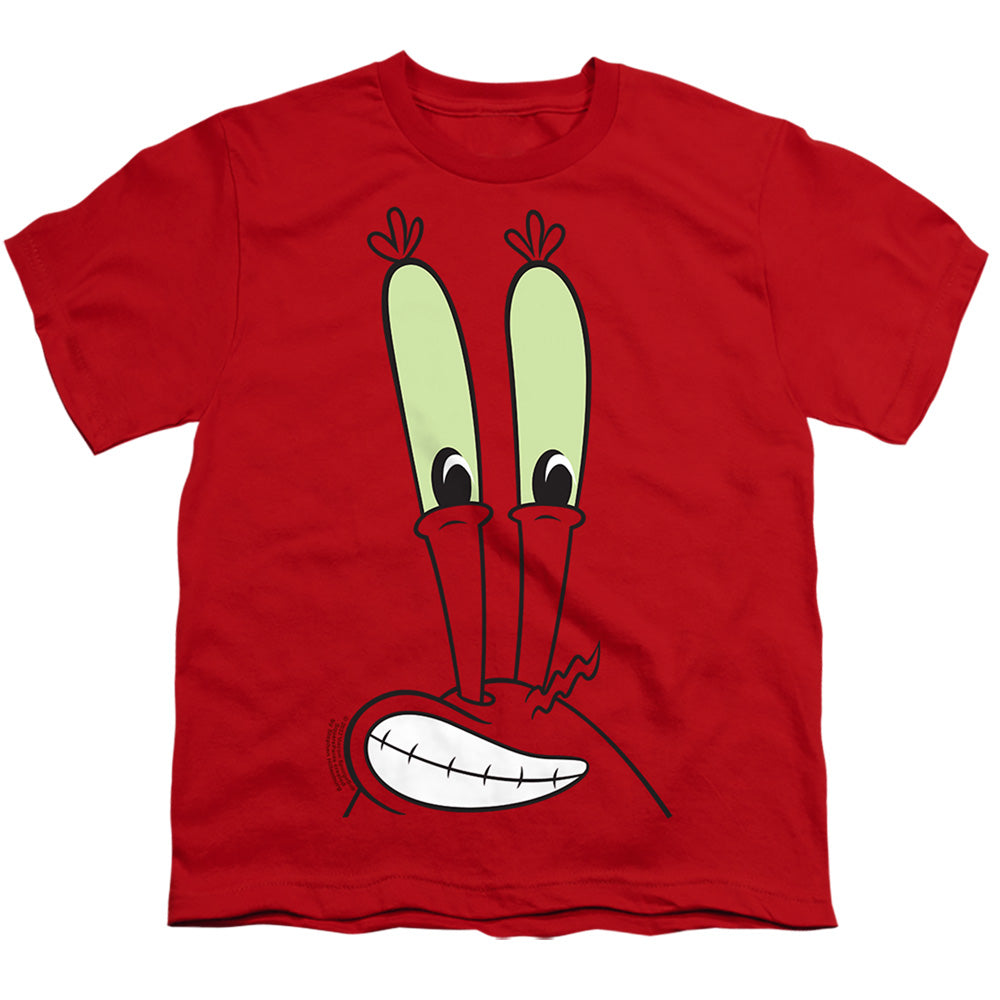 Spongebob Squarepants Mr. Krabs Smile Face Youth/Toddler T-Shirt