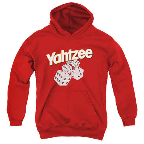 Yahtzee Tumbling Dice Youth Hoodie