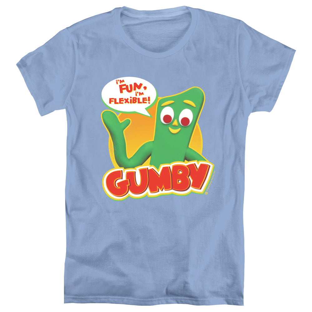 Gumby Fun & Flexible Womens T-Shirt