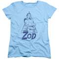 Superman Vintage Zod Womens T-Shirt
