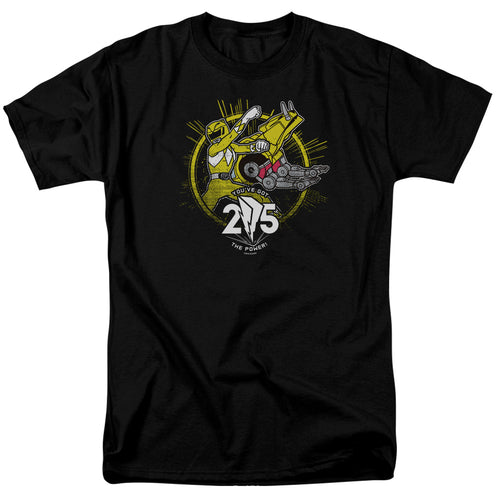 Mighty Morphin Power Rangers Yellow 25 T-Shirt