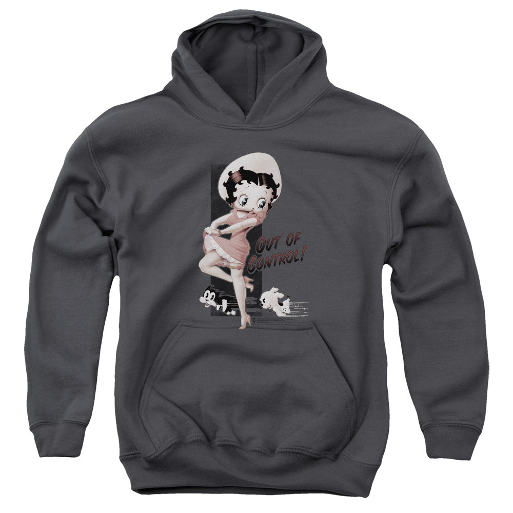 Betty Boop Out of Control Youth Hoodie