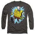Spongebob Squarepants Letter Art Long Sleeve T-Shirt