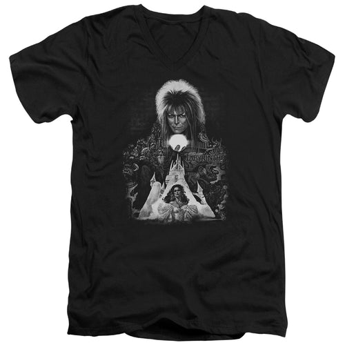 Labyrinth Castle V-Neck T-Shirt