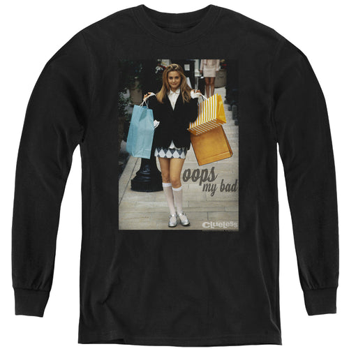 Clueless Oops My Bad Youth Long Sleeve T-Shirt