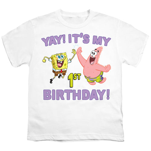Spongebob Squarepants Yay Birthday Youth/Toddler T-Shirt