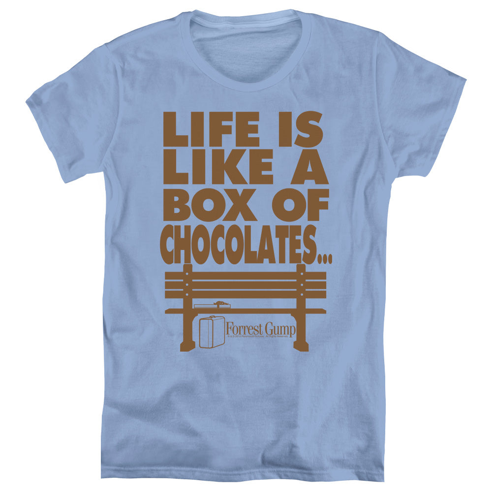 Forrest Gump Life Womens T-Shirt
