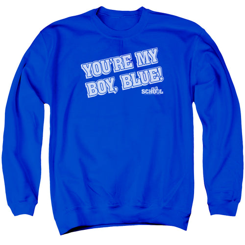 Old School My Boy Blue Crewneck Sweatshirt