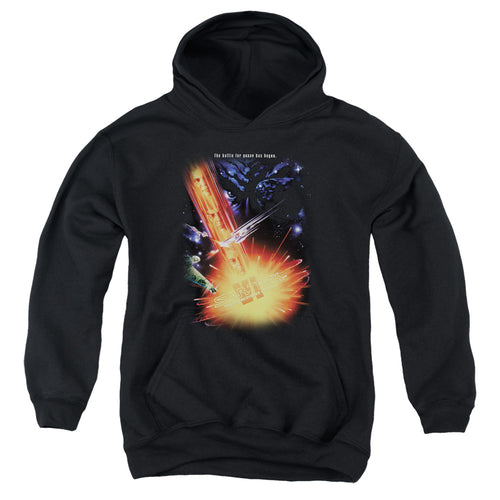 Star Trek The Wrath of Khan Battle Poster Youth Hoodie