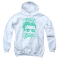Betty Boop Summer Shades White Youth Hoodie