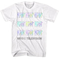 Tie Dye Logos MTV t-shirt in white