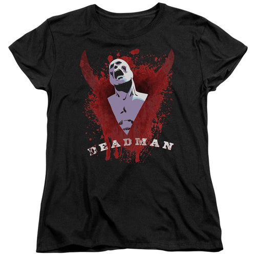 Justice League Possession Womens T-Shirt