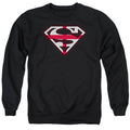 Superman English Shield Crewneck Sweatshirt