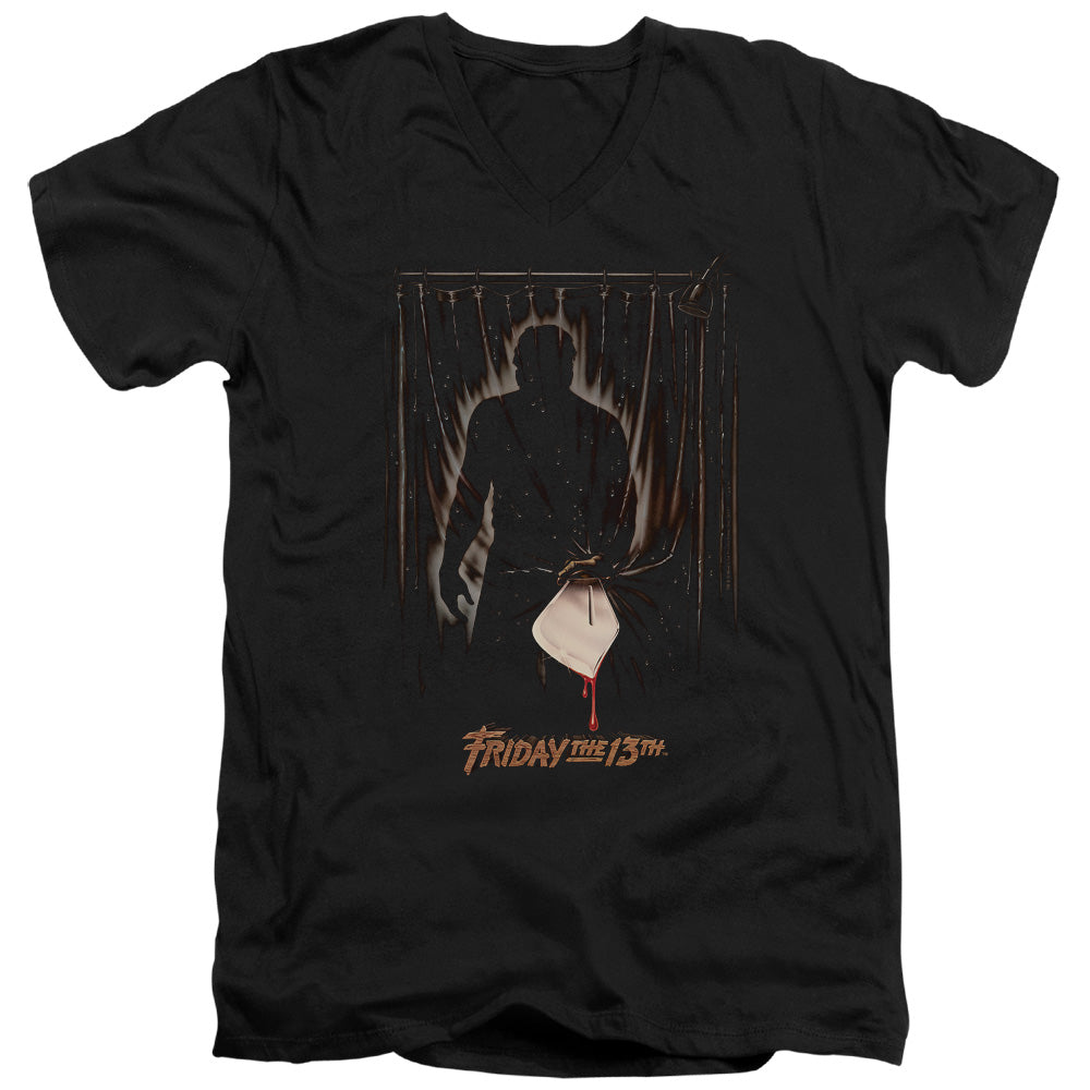Friday the 13th Part 3 Poster V-Neck T-Shirt