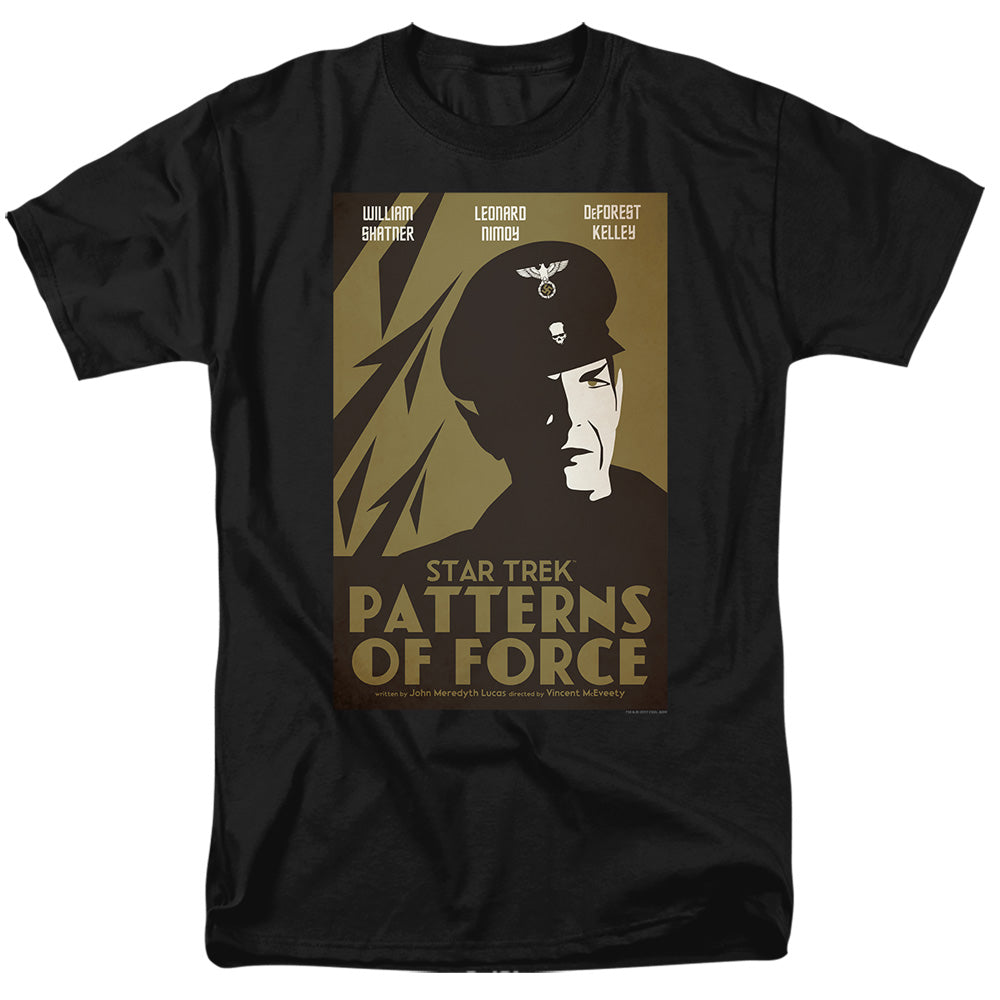 Star Trek Juan Ortiz Patterns of Force Black T-Shirt