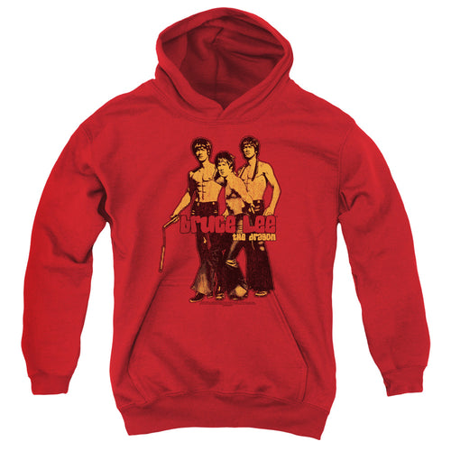 Bruce Lee Nunchucks Youth Hoodie