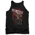 Justice League Blood Splattered Tank Top
