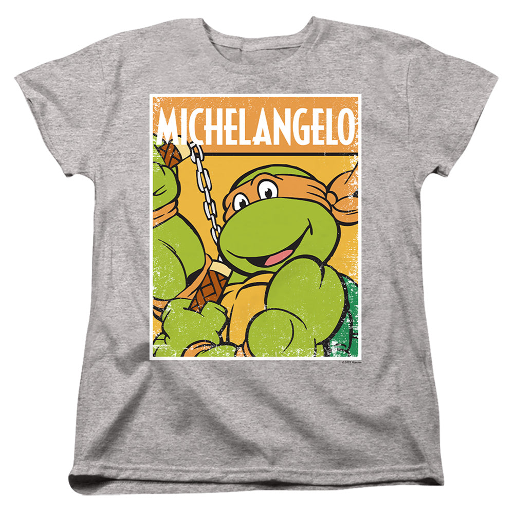 Teenage Mutant Ninja Turtles Mikey Womens T-Shirt