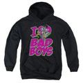 DC Comics I Heart Bad Boys Youth Hoodie