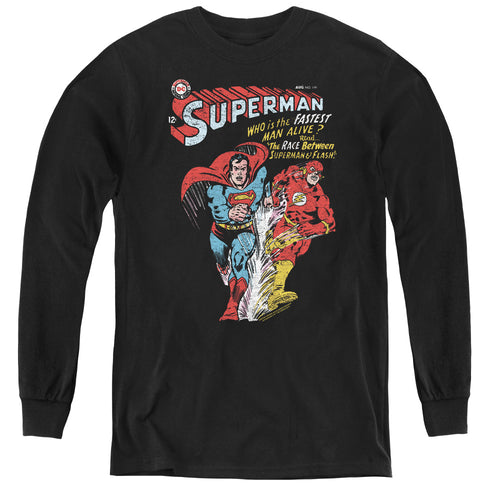 Justice League Fastest Youth Long Sleeve T-Shirt