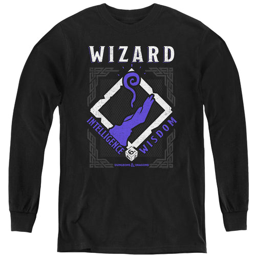 Dungeons & Dragons Wizard Youth Long Sleeve T-Shirt