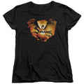 The Hobbit Reign In Flame Womens T-Shirt