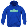 Sesame Street Logo Royal Youth Hoodie