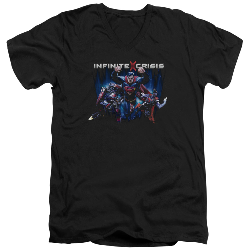 Infinite Crisis Ic Super V-Neck T-Shirt