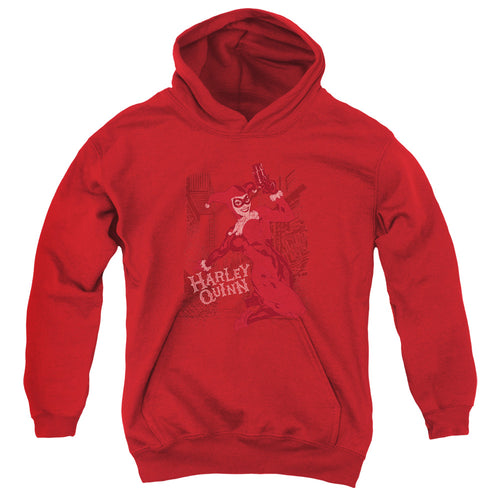 Batman Harleys Packing Youth Hoodie