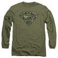 Superman Super Camo Long Sleeve T-Shirt