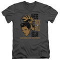 Sun Records Elvis and Rooster V-Neck T-Shirt