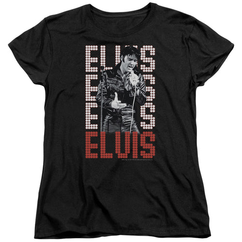 Elvis Presley 1968 Womens T-Shirt