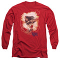 Wonder Woman 75th Burst Long Sleeve T-Shirt