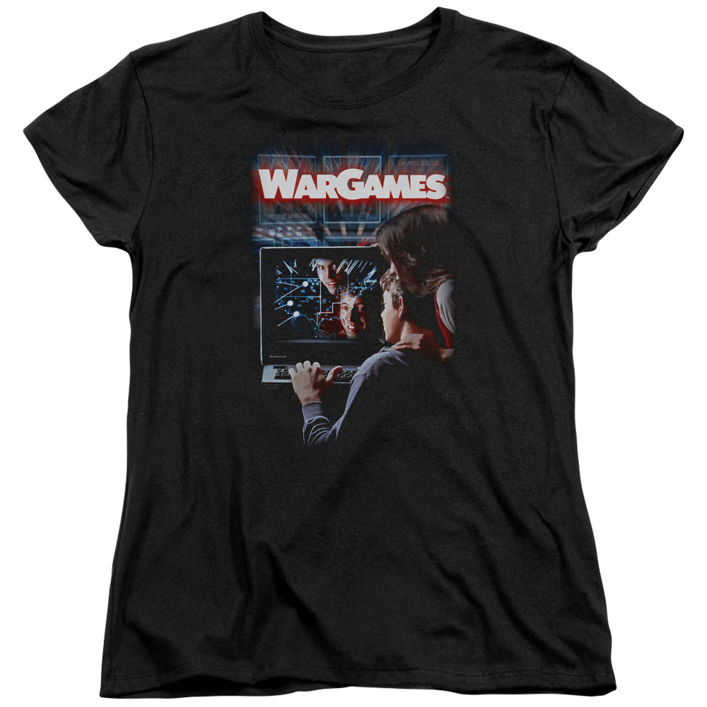 WarGames Movie Poster Womens T-Shirt