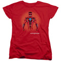 Mighty Morphin Power Rangers: The Movie Red Power Ranger Graphic Womens T-Shirt