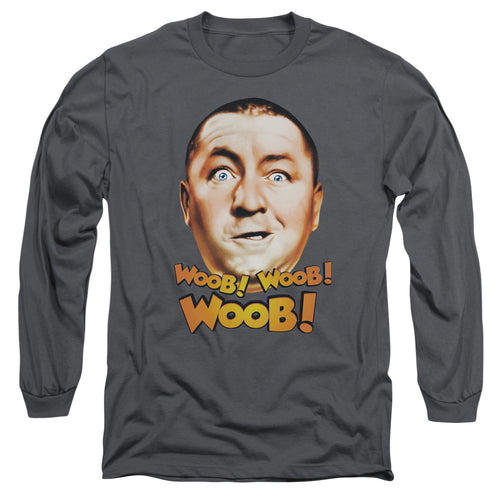 The Three Stooges Woob Woob Woob Long Sleeve T-Shirt