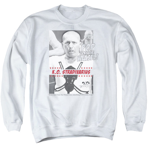 The Three Stooges Pop Goes the Weasel Crewneck Sweatshirt