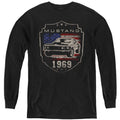 Ford Mustang 1969 Flag Youth Long Sleeve T-Shirt