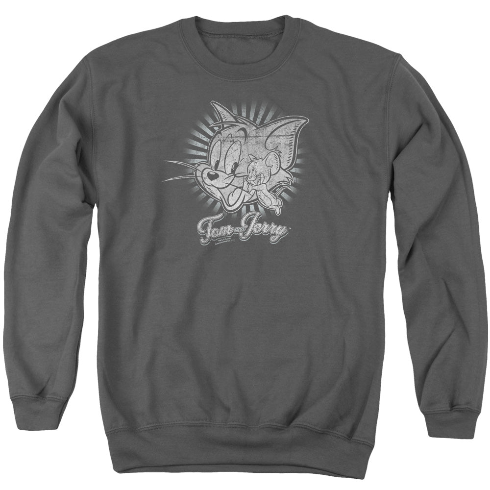 Tom and Jerry Happy Classic Pals Crewneck Sweatshirt