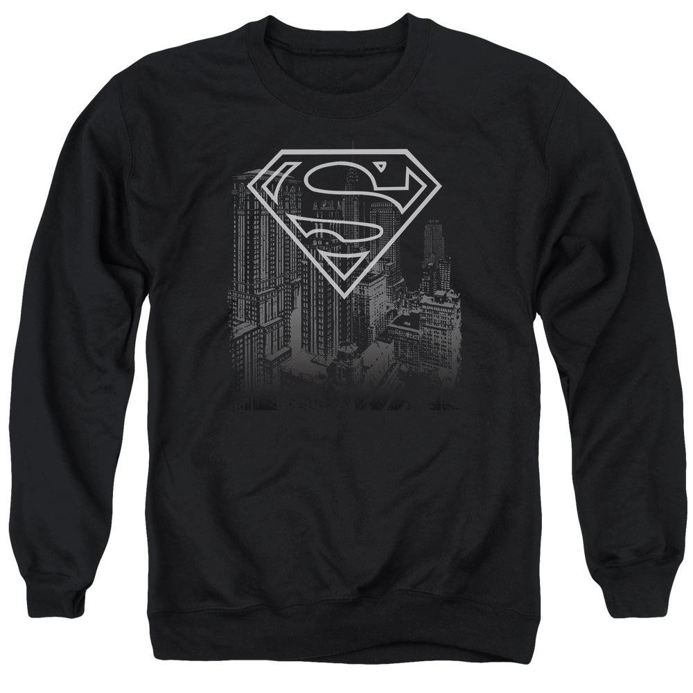 Superman Skyline Crewneck Sweatshirt
