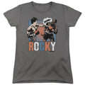 Rocky Pow Charcoal Womens T-Shirt