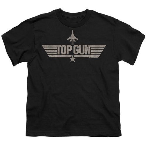Top Gun Monotone Logo Youth/Toddler T-Shirt