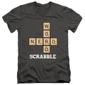 Scrabble Word Nerd V-Neck T-Shirt