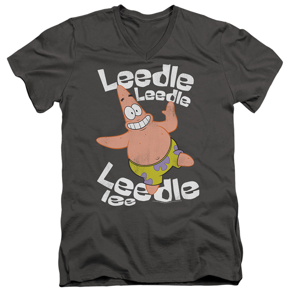 Spongebob Squarepants Singing Patrick V-Neck T-Shirt