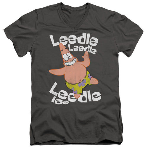 Spongebob Squarepants Singing Patrick V-Neck T-Shirt