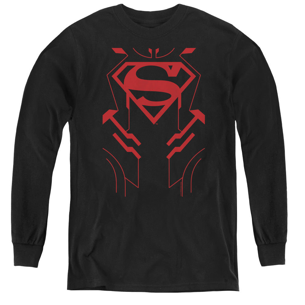 Justice League Superboy Youth Long Sleeve T-Shirt