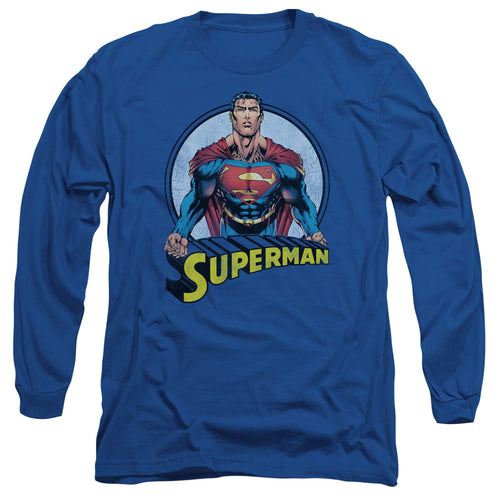 Superman Flying High Again Long Sleeve T-Shirt